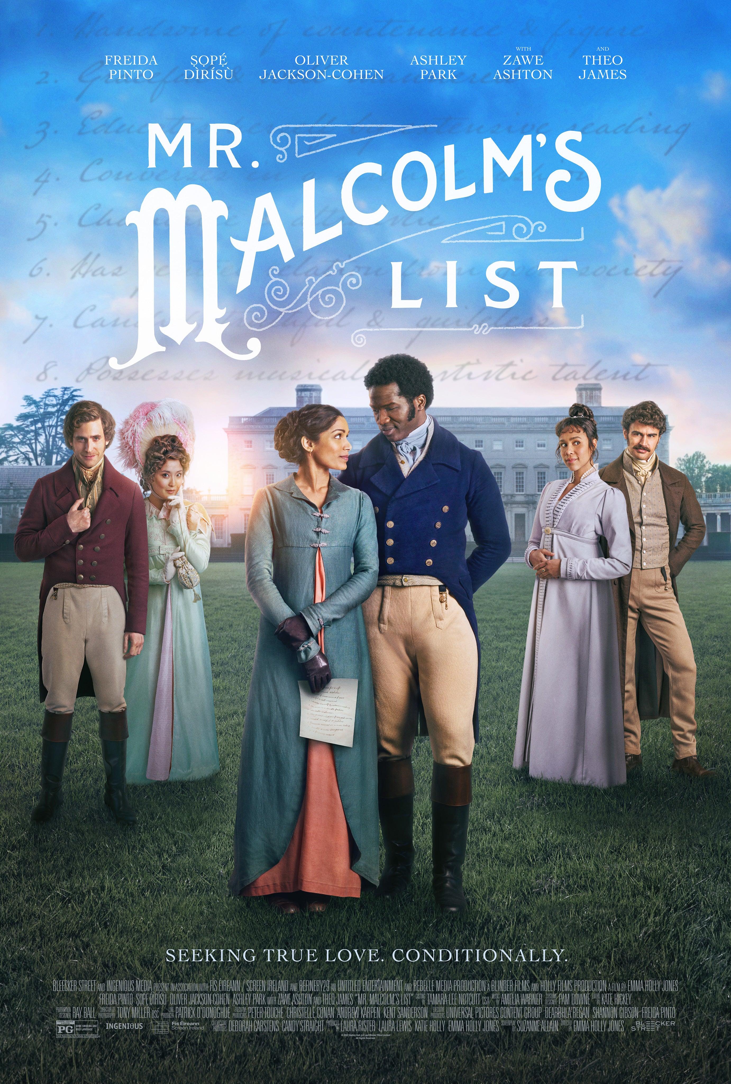 Mr Malcolm's List Movie Poster