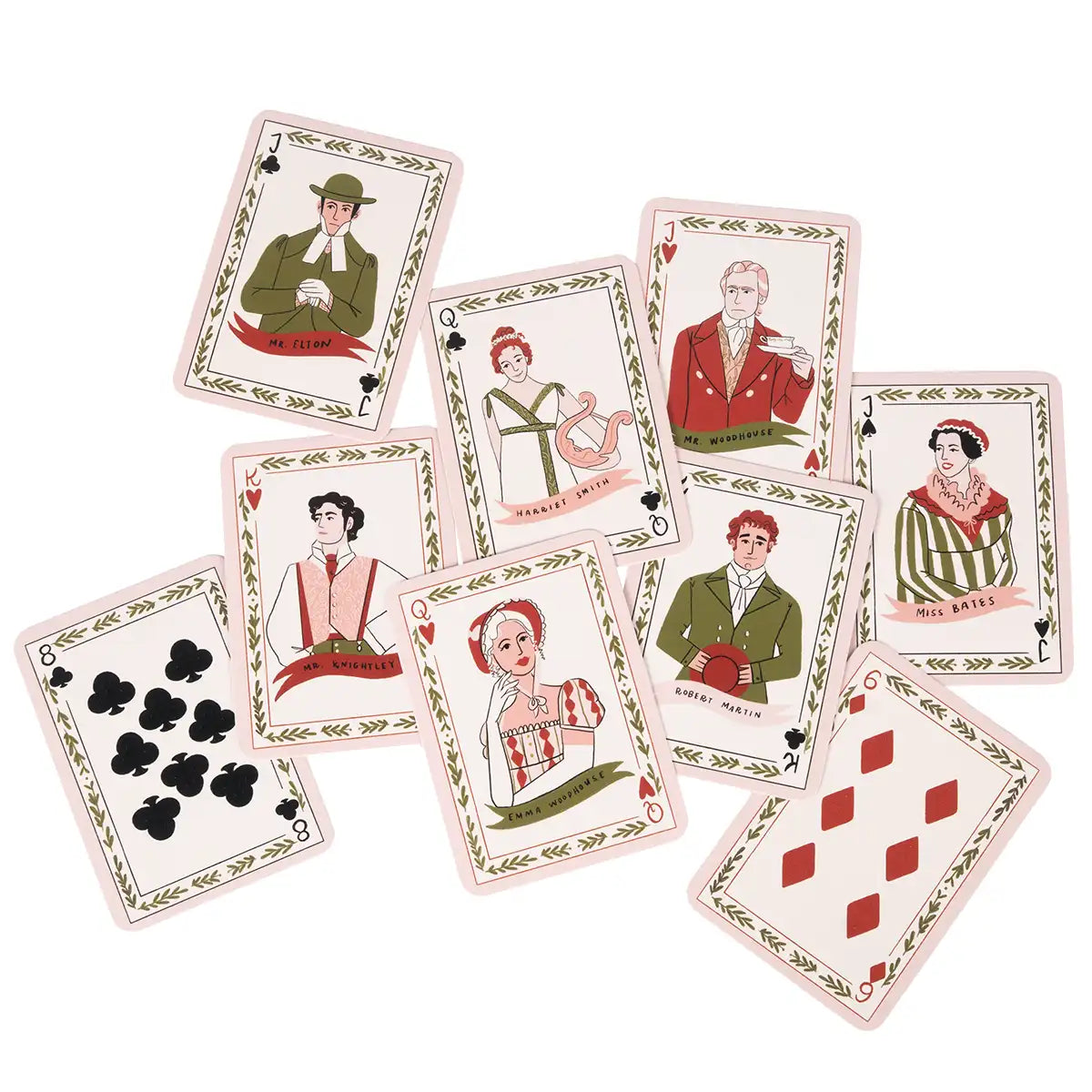 Jane Austen Inspired Card Games