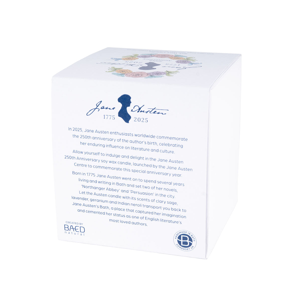 Jane Austen 250 ° anniversario Candela profumata