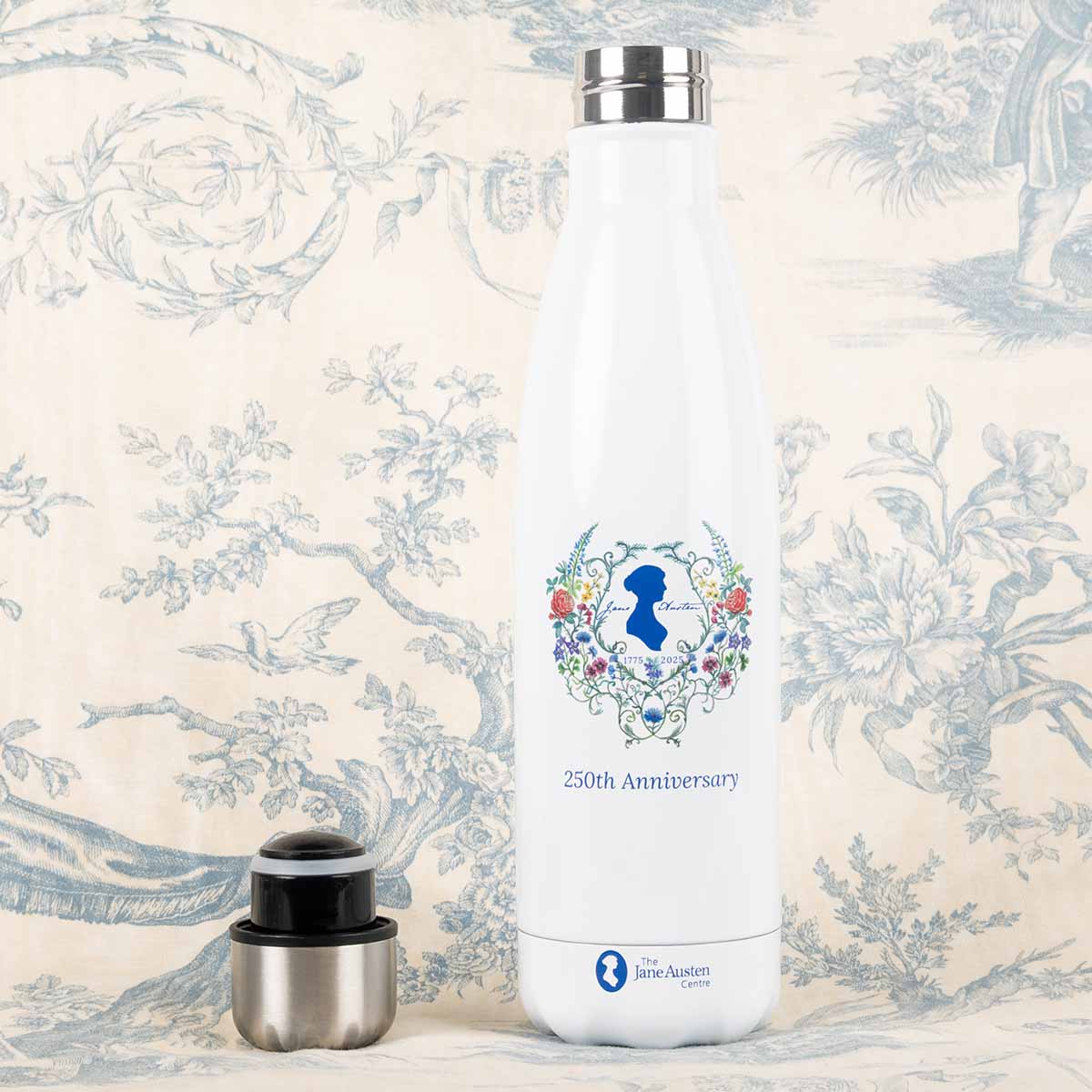 Bottle next to the screw-lid