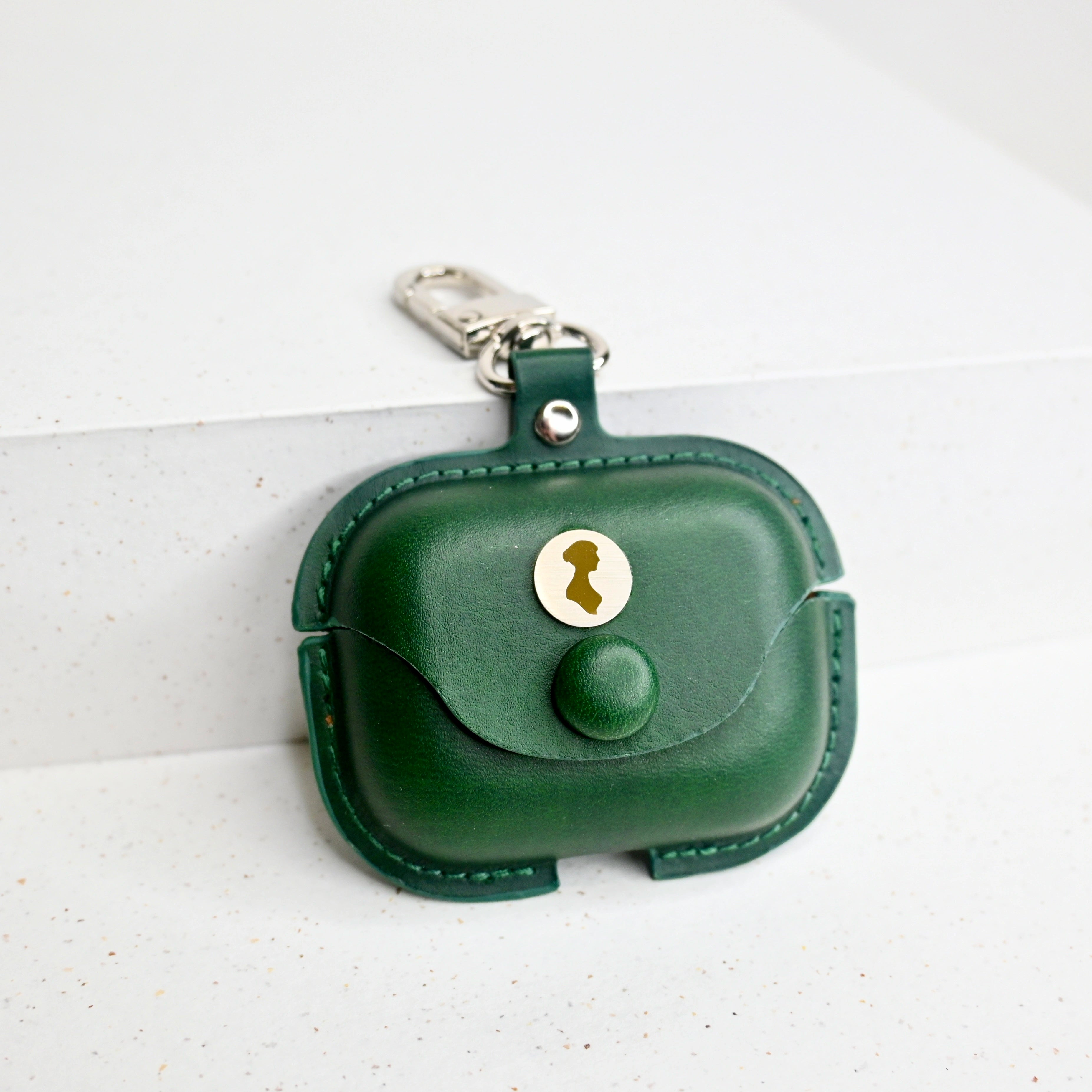 Jane Austen Faux Leather Airpods Case