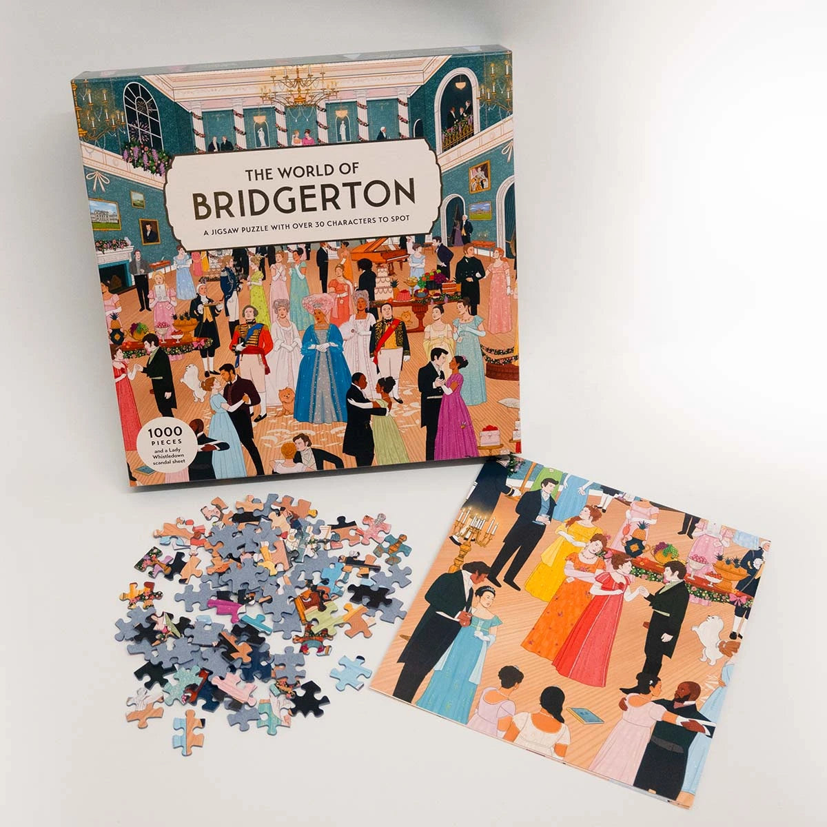 Puzzle de «The World of Bridgerton» à 1000 pièces