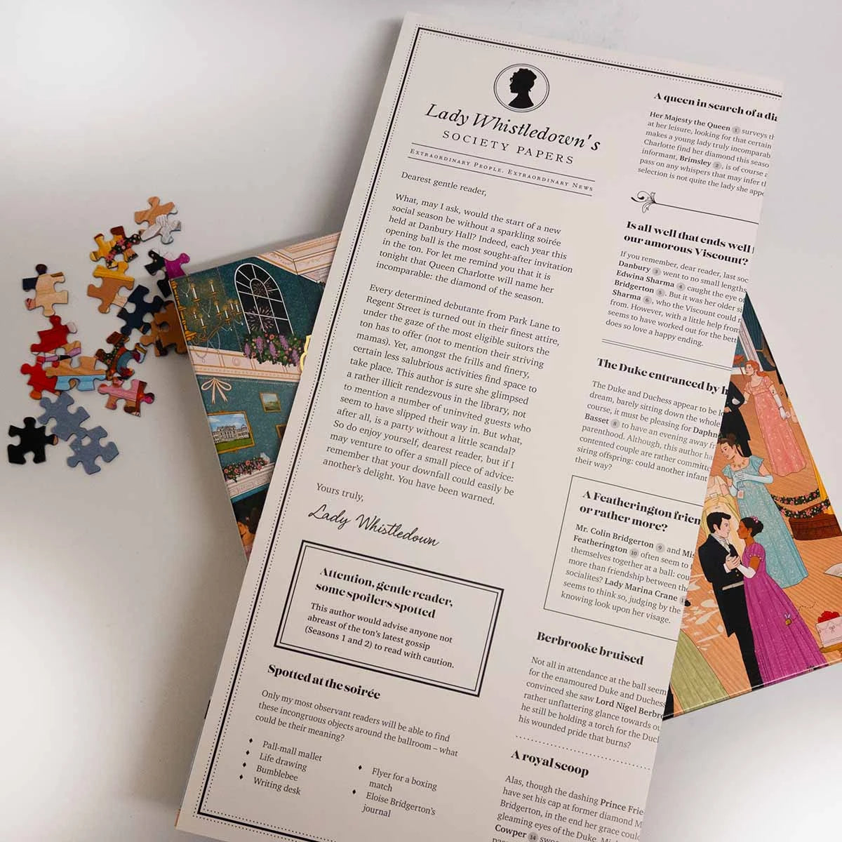 Puzzle de «The World of Bridgerton» à 1000 pièces