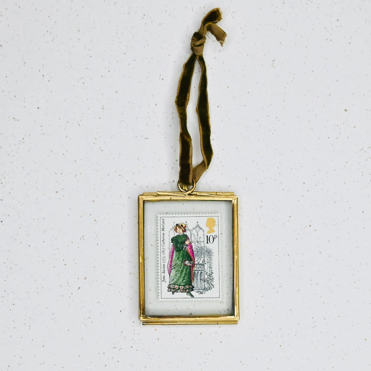 Edizione limitata Jane Austen Stamps in Hanging Frame - Set di quattro