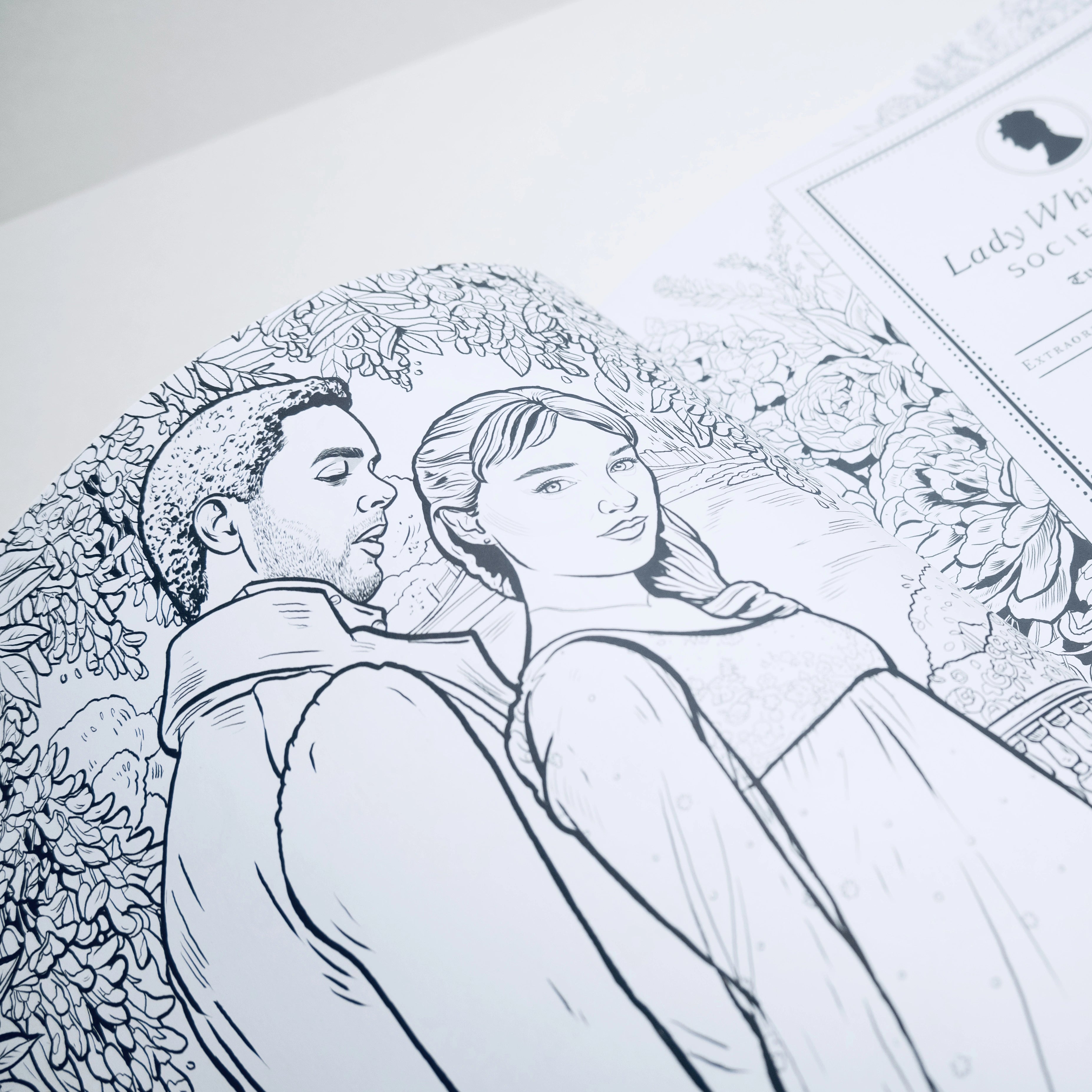 The Official Bridgerton Colouring Book