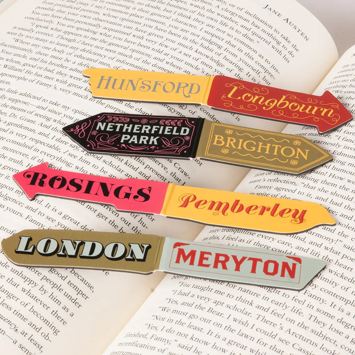 Pride and Prejudice Magnetic Bookmarks