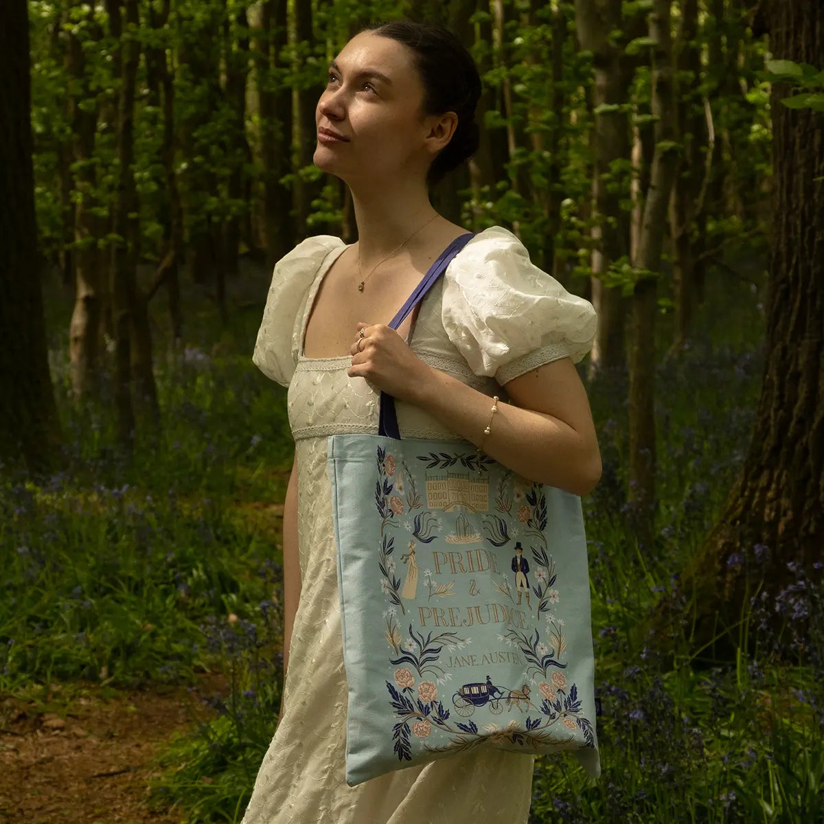 Recycled Cotton Pride and Prejudice Tote Bag