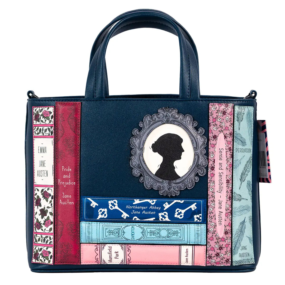Jane Austen Book Club Multiway Grab Bag Navy