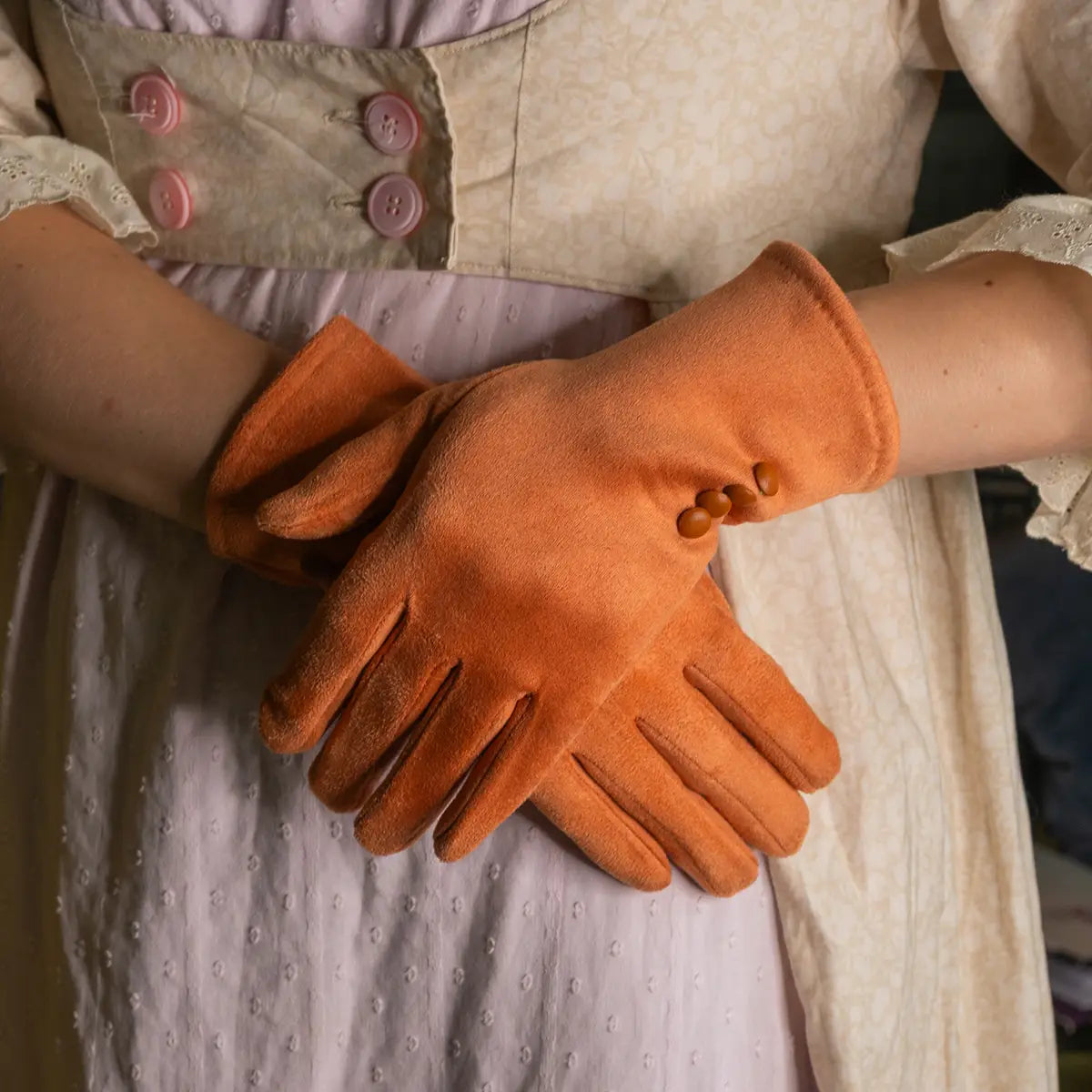 Regency Winter Gloves Burnt Orange