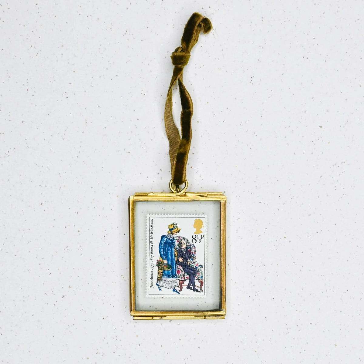 Edizione limitata Jane Austen Stamps in Hanging Frame - Set di quattro