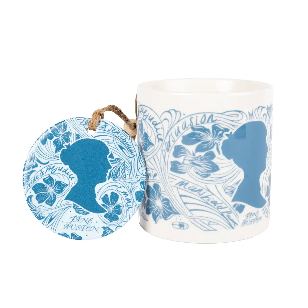 Matching designs on the Hanging Decoration and Mug