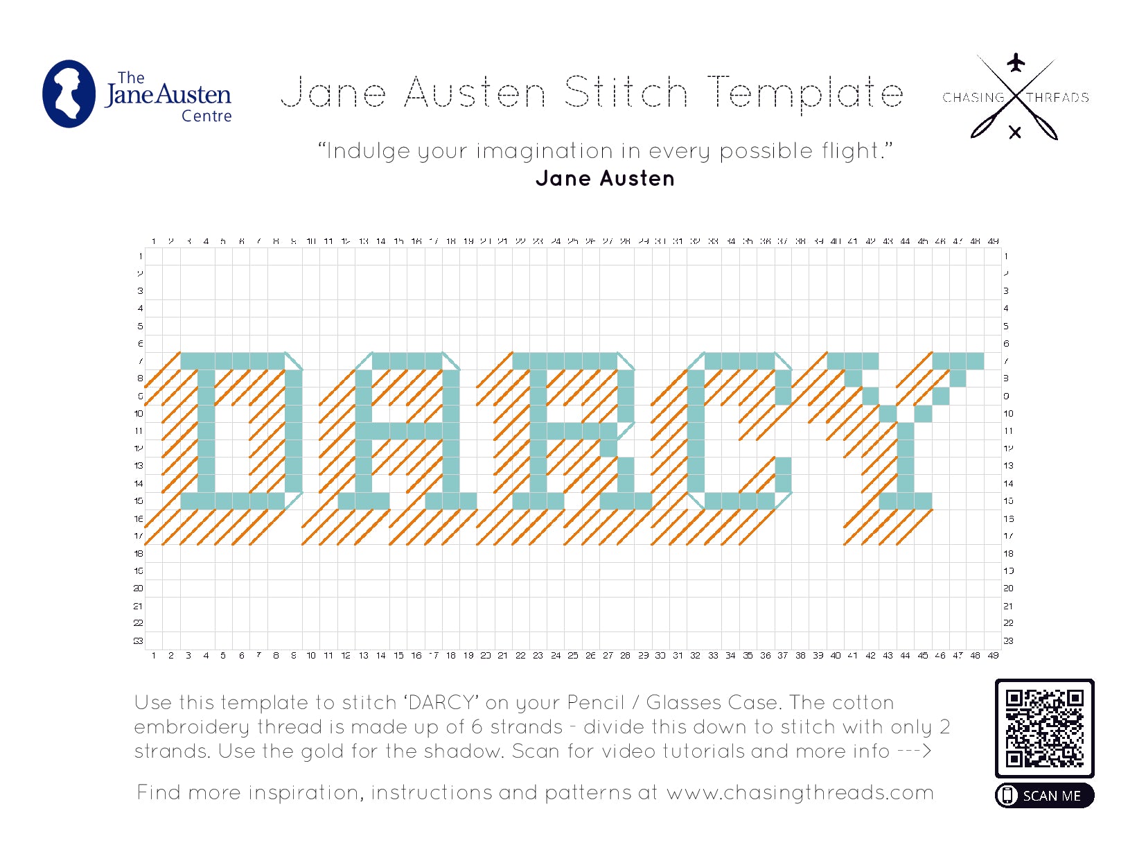 Kit Stitch - Custodia da Mr Darcy Glasses