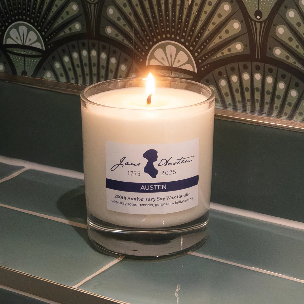 Jane Austen 250 ° anniversario Candela profumata