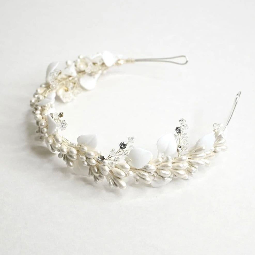 Netherfield Ball Luxe Pearl Encrusted Headpiece