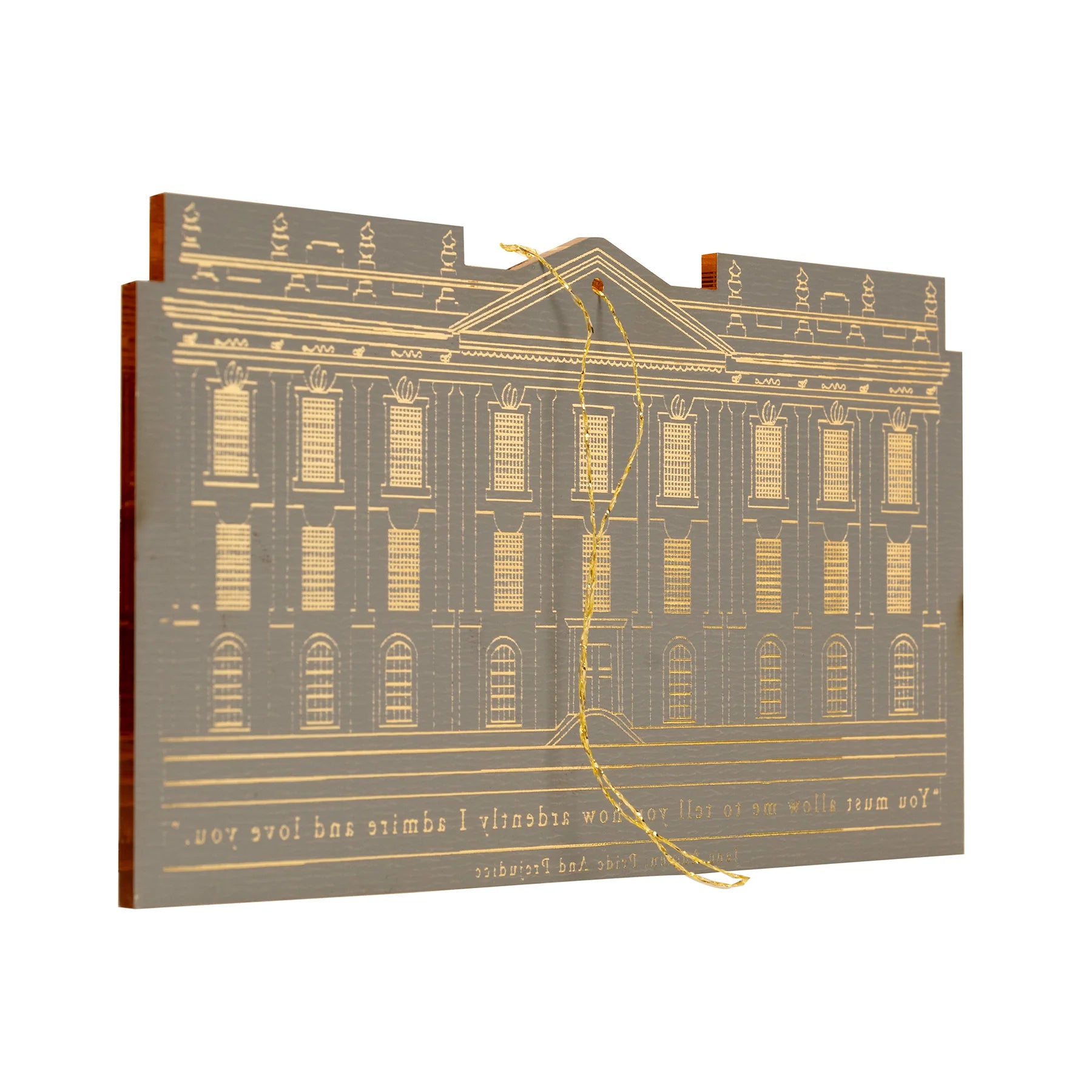 Pemberley House Hanging Decoration