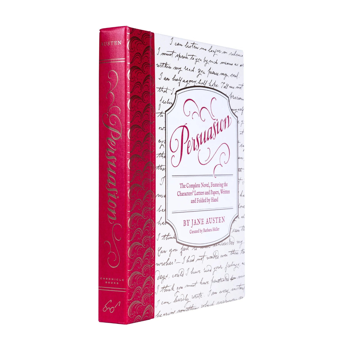 Persuasion Deluxe Edition, turned to show the spine and front cover.