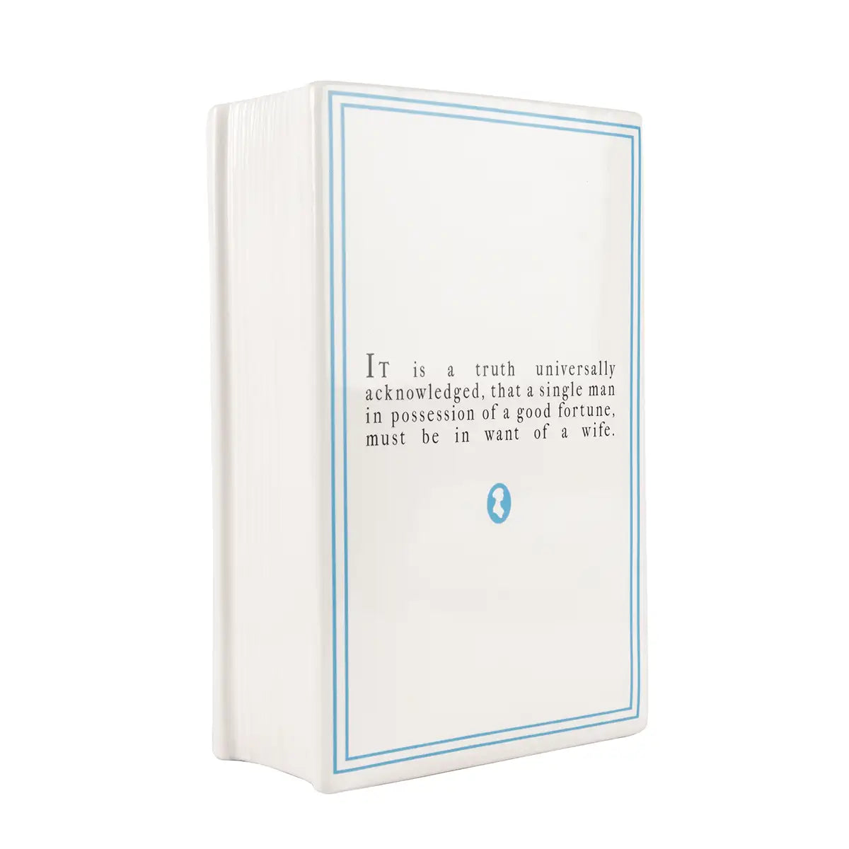 'It is a truth universally acknowledged, that a single man in possession of a good fortune, must be in want of a wife.'
