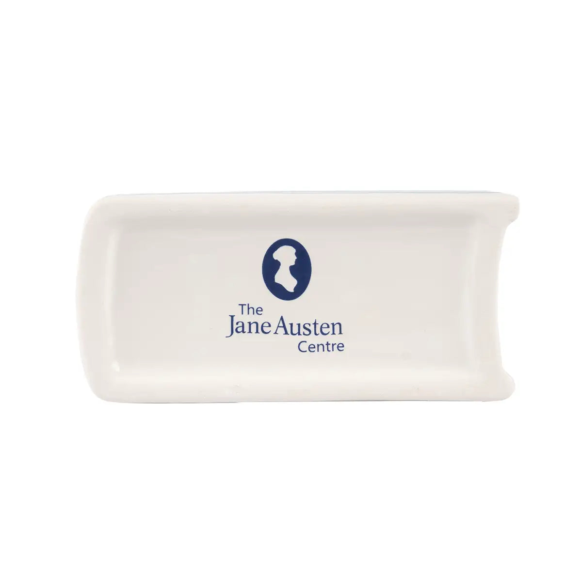 Underneath of the vase: The Jane Austen Centre logo