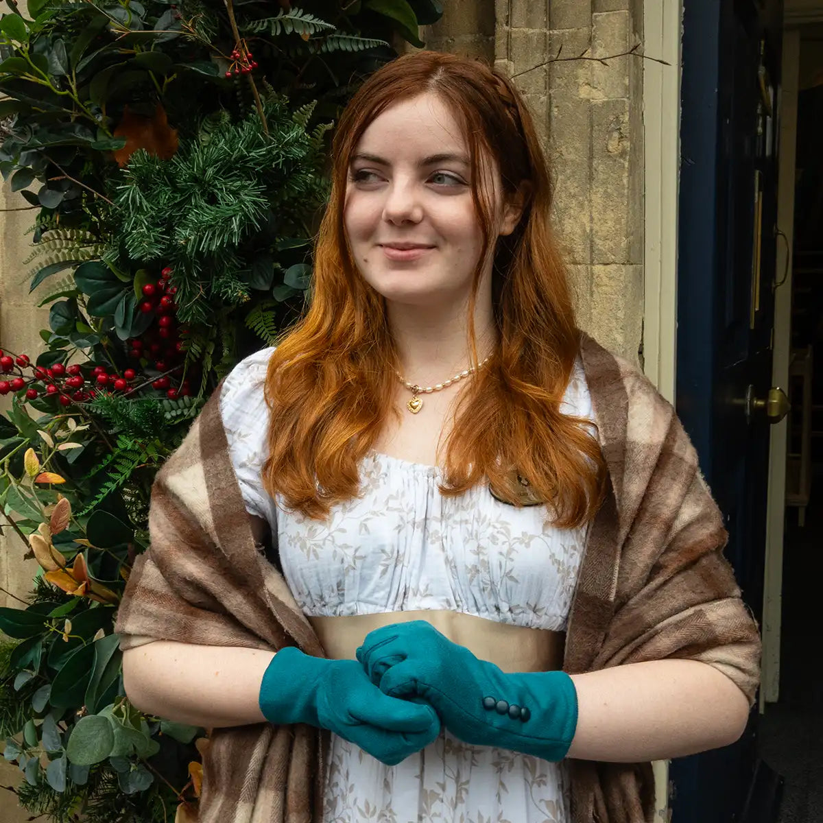 Regency Winter Gloves Teal