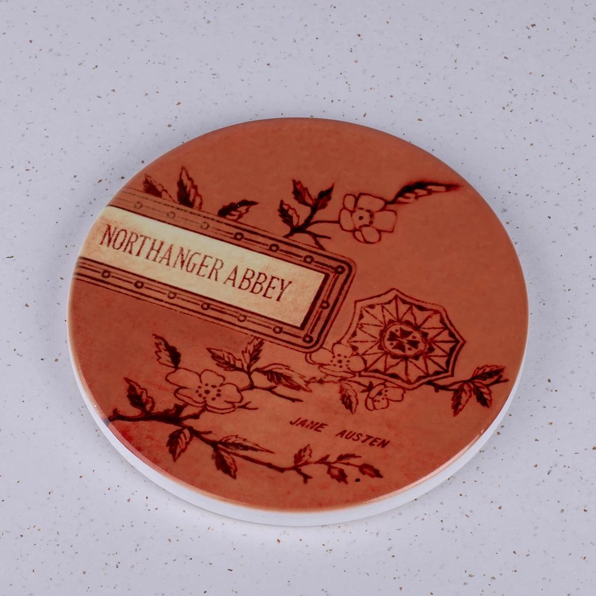 Jane Austen Northanger Abbey Coaster - JaneAusten.co.uk