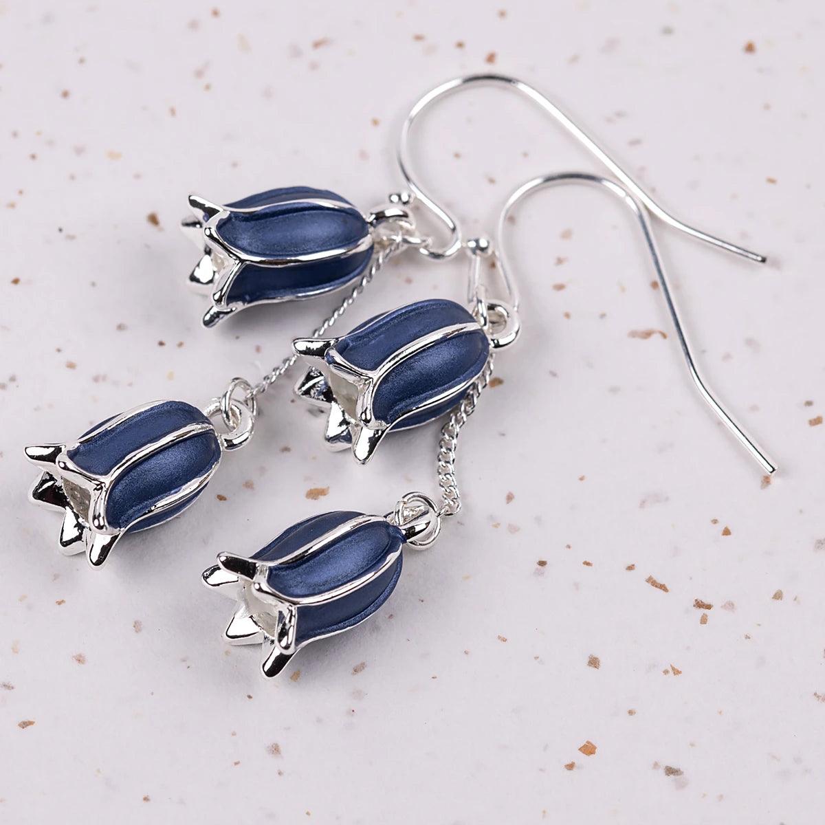 Jane Austen Hartfield Bluebell Earrings