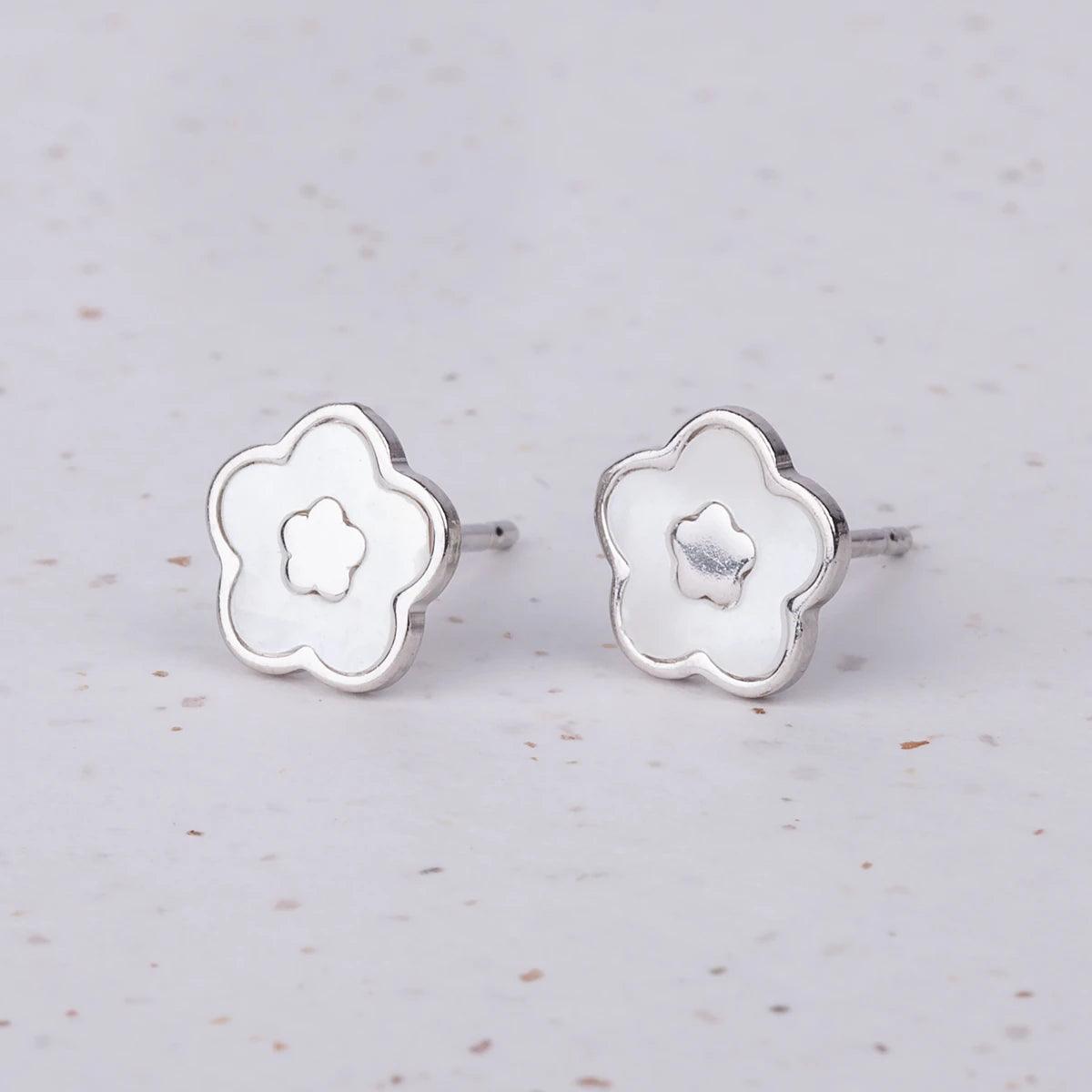 Miss Georgiana's Flower Earrings - JaneAusten.co.uk