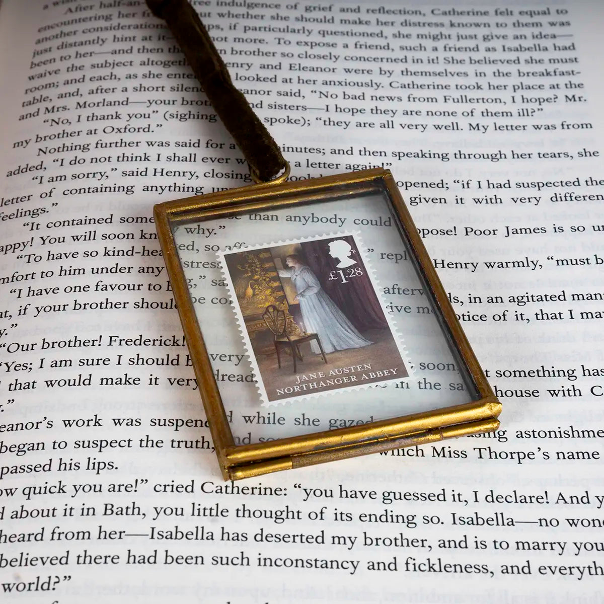 Limited Edition Jane Austen Commemorative Stamp - Northanger Abbey