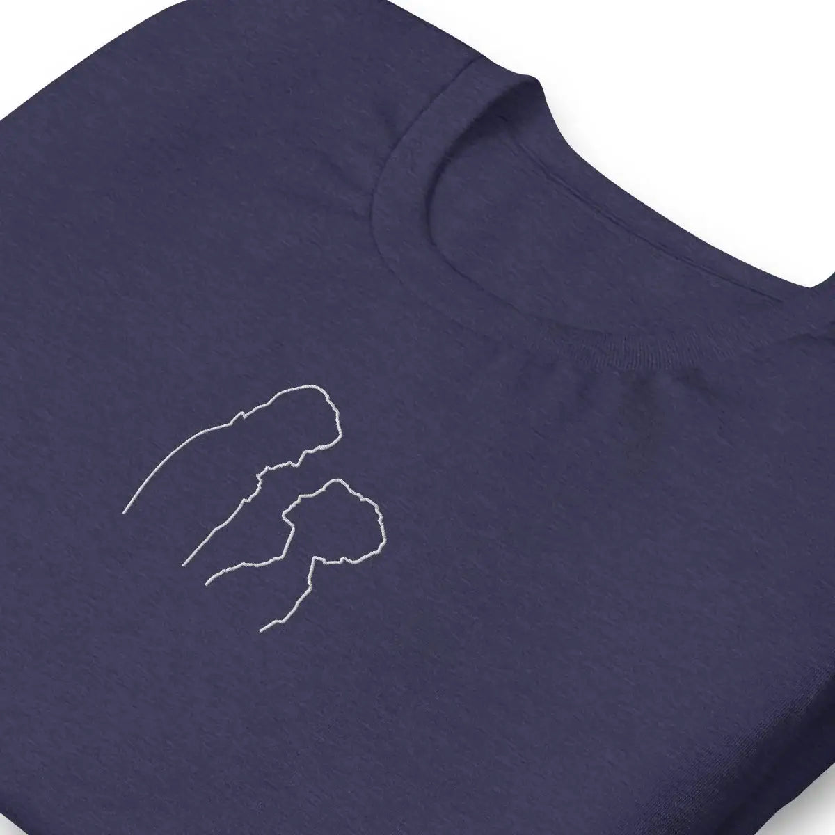 Pride and Prejudice T-shirt de contour brodé