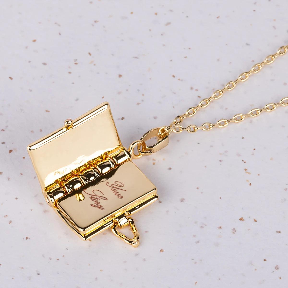 Rose Bud Locket Necklace - JaneAusten.co.uk