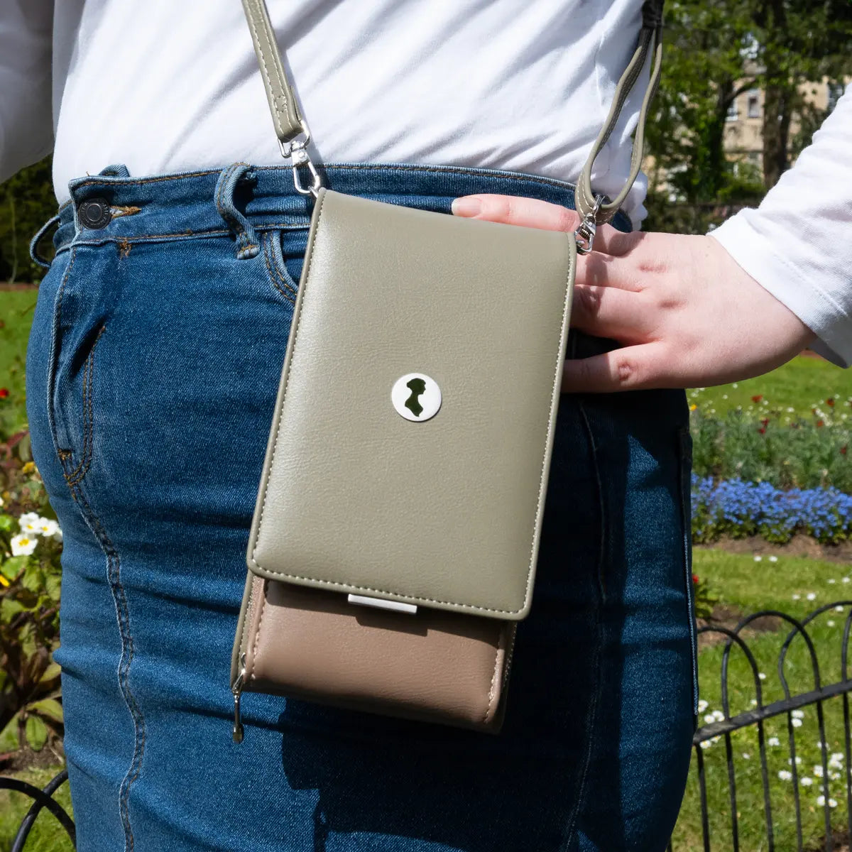 This everyday bag even features a metal etching of Jane Austen's iconic silhouette so you can wear a subtle homage to your favourite author wherever you go.&nbsp;