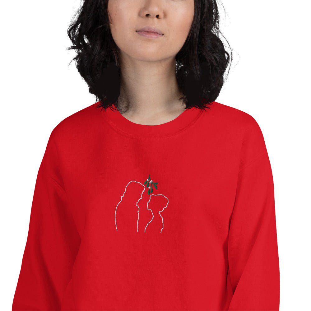 Pride and Prejudice Mistletoe Christmas Sweater