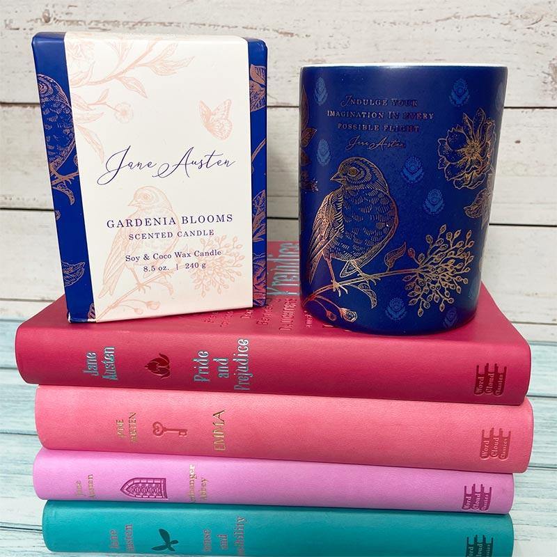 Jane Austen Gardenia Blooms Scented Candle