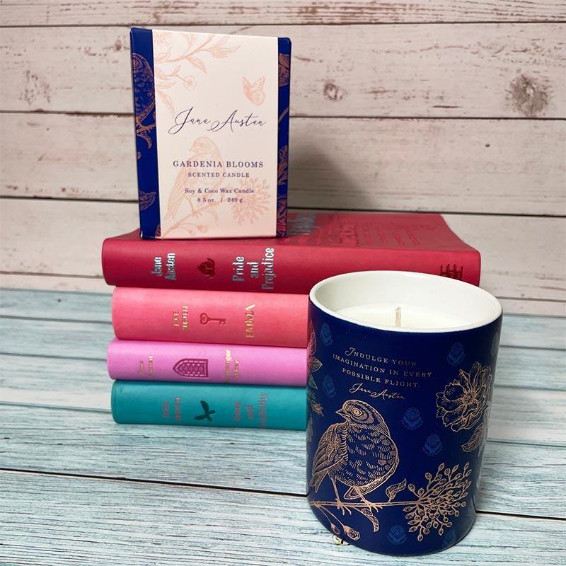 Jane Austen Gardenia Blooms Scented Candle