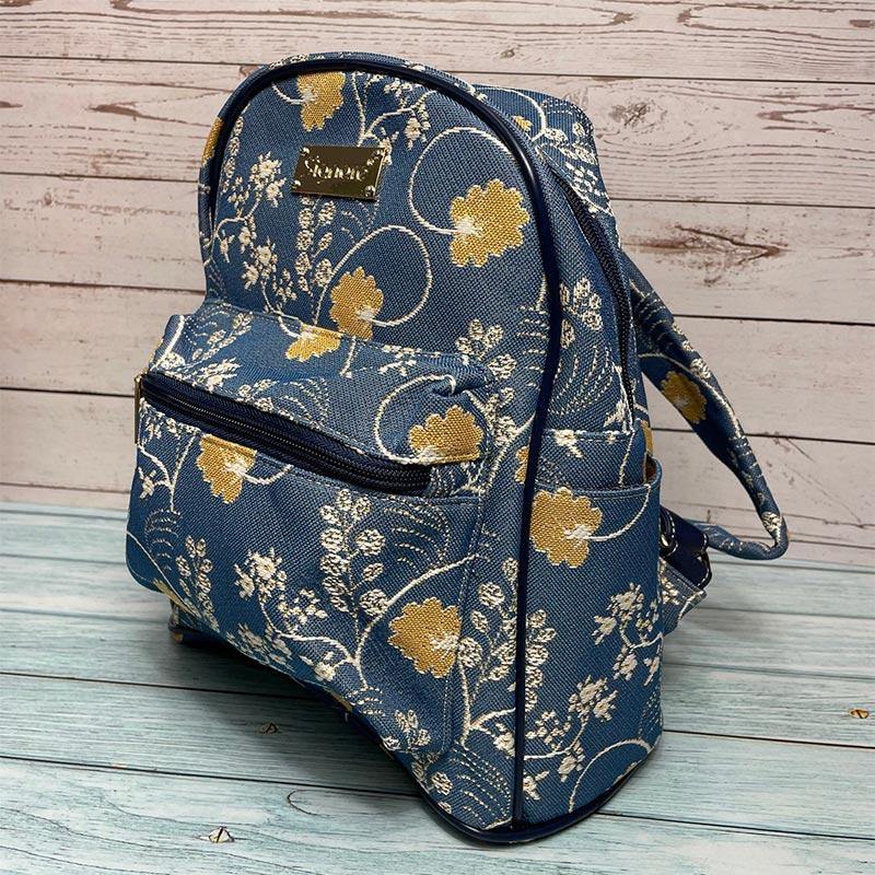 Jane Austen Blue Oak Design Backpack