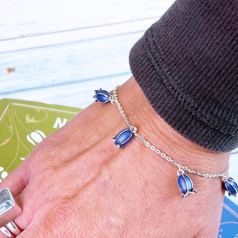 Hartfield Bluebell Bracelet - Handcrafted Jewellery