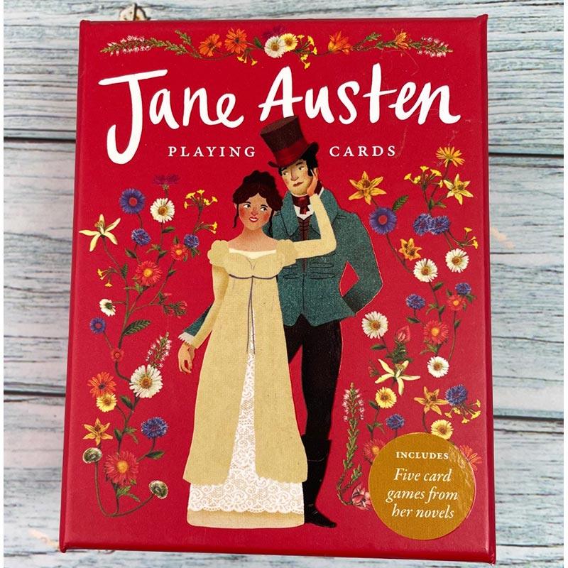 Illustrated Jane Austen Playing Cards