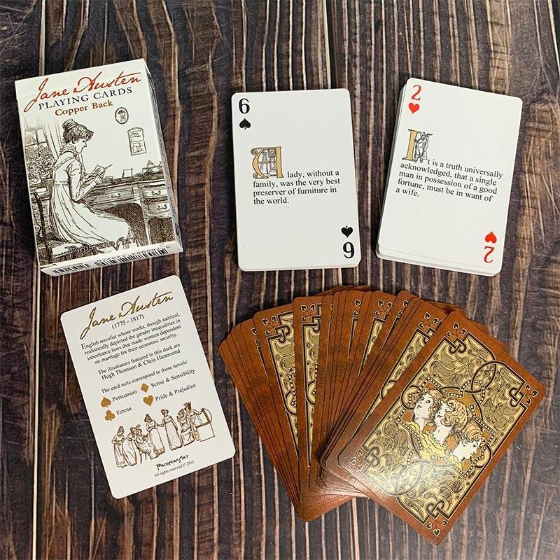 Jane Austen Luxury Playing Cards - JaneAusten.co.uk