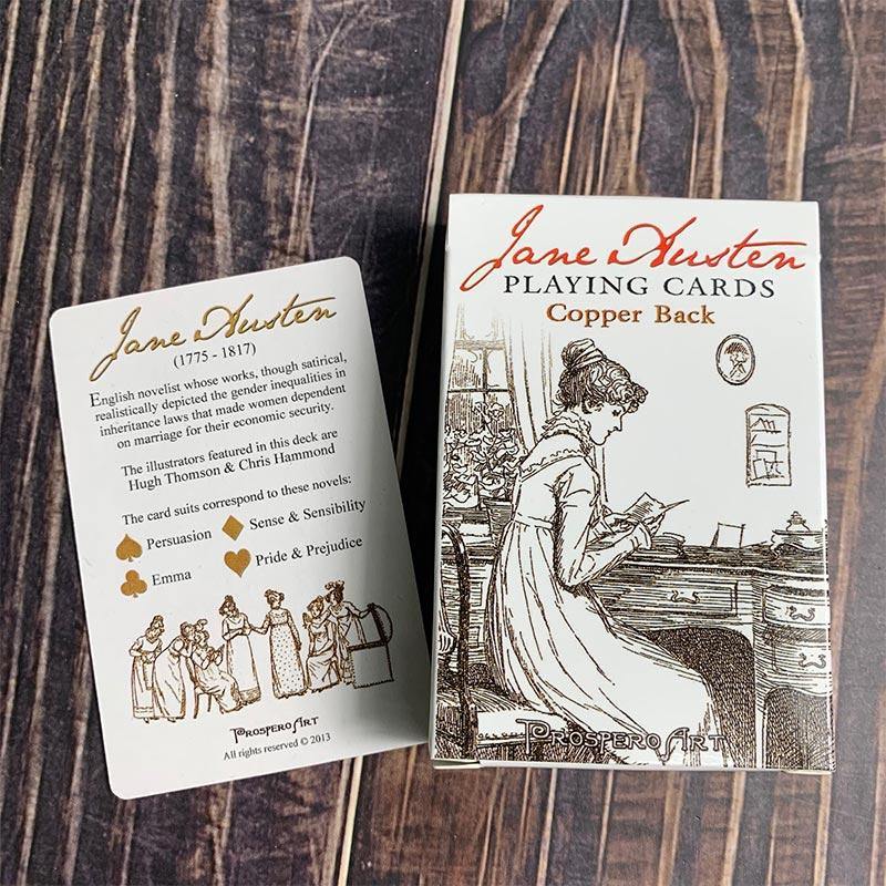 Jane Austen Luxury Playing Cards - JaneAusten.co.uk