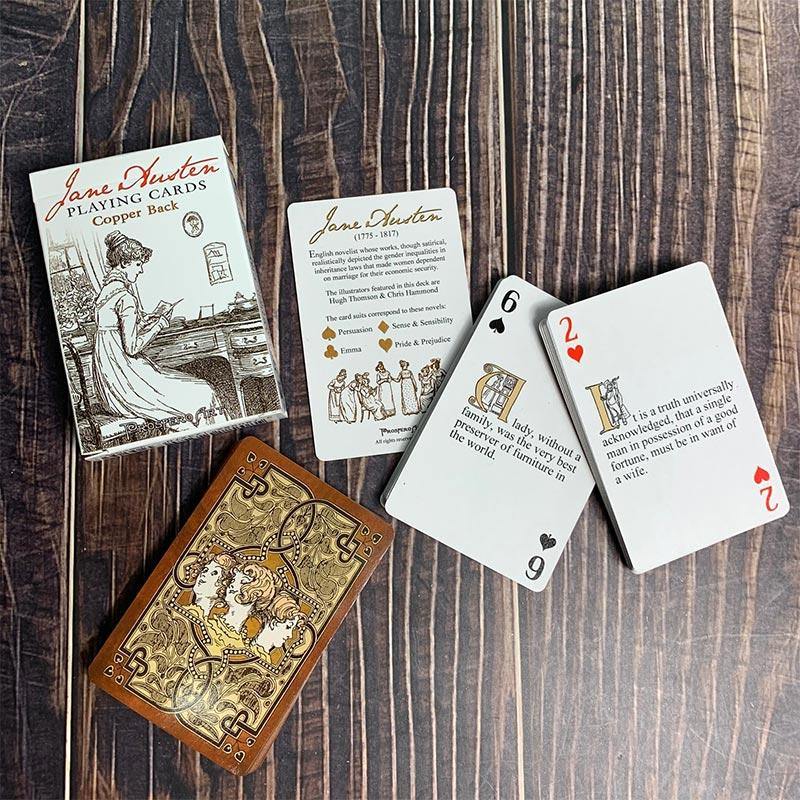 Jane Austen Luxury Playing Cards - JaneAusten.co.uk