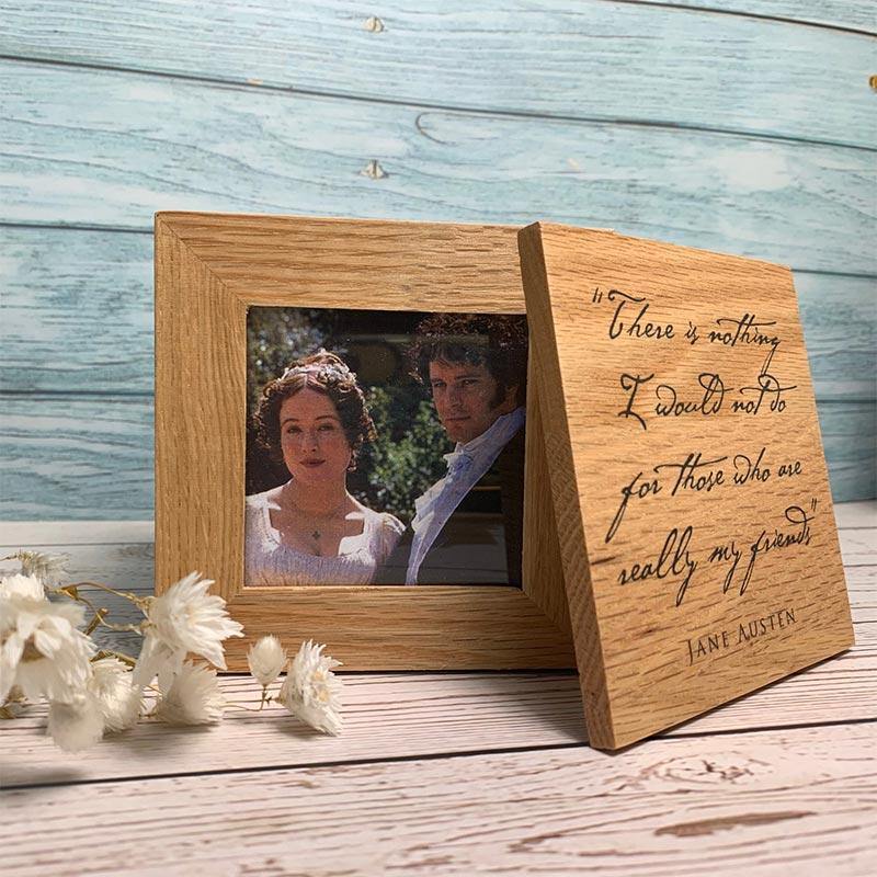 Jane Austen Friendship Quote Photo Cube - JaneAusten.co.uk