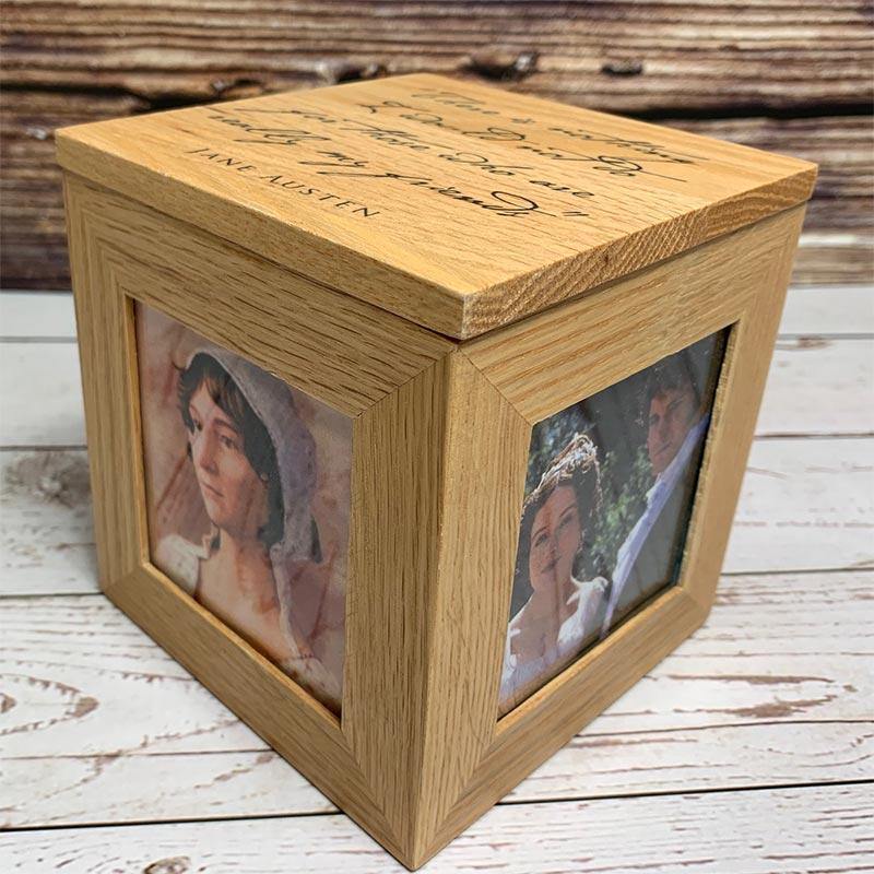 Jane Austen Friendship Quote Photo Cube - JaneAusten.co.uk