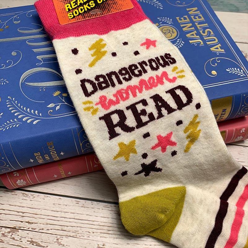 Dangerous Women Read Socks - JaneAusten.co.uk