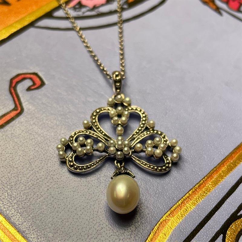 Dashwood Freshwater Pearl and Sterling Silver Necklace