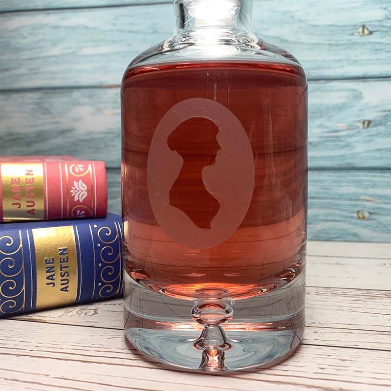 Jane Austen Glass Drinks Decanter
