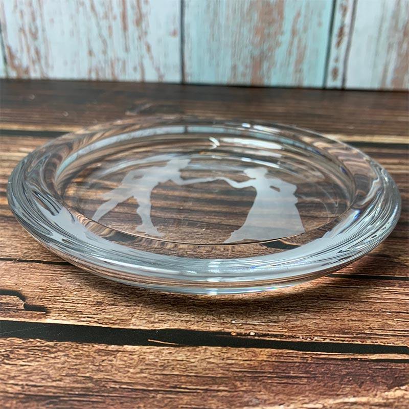Jane Austen Mr Darcy & Elizabeth Bennet Glass Coaster