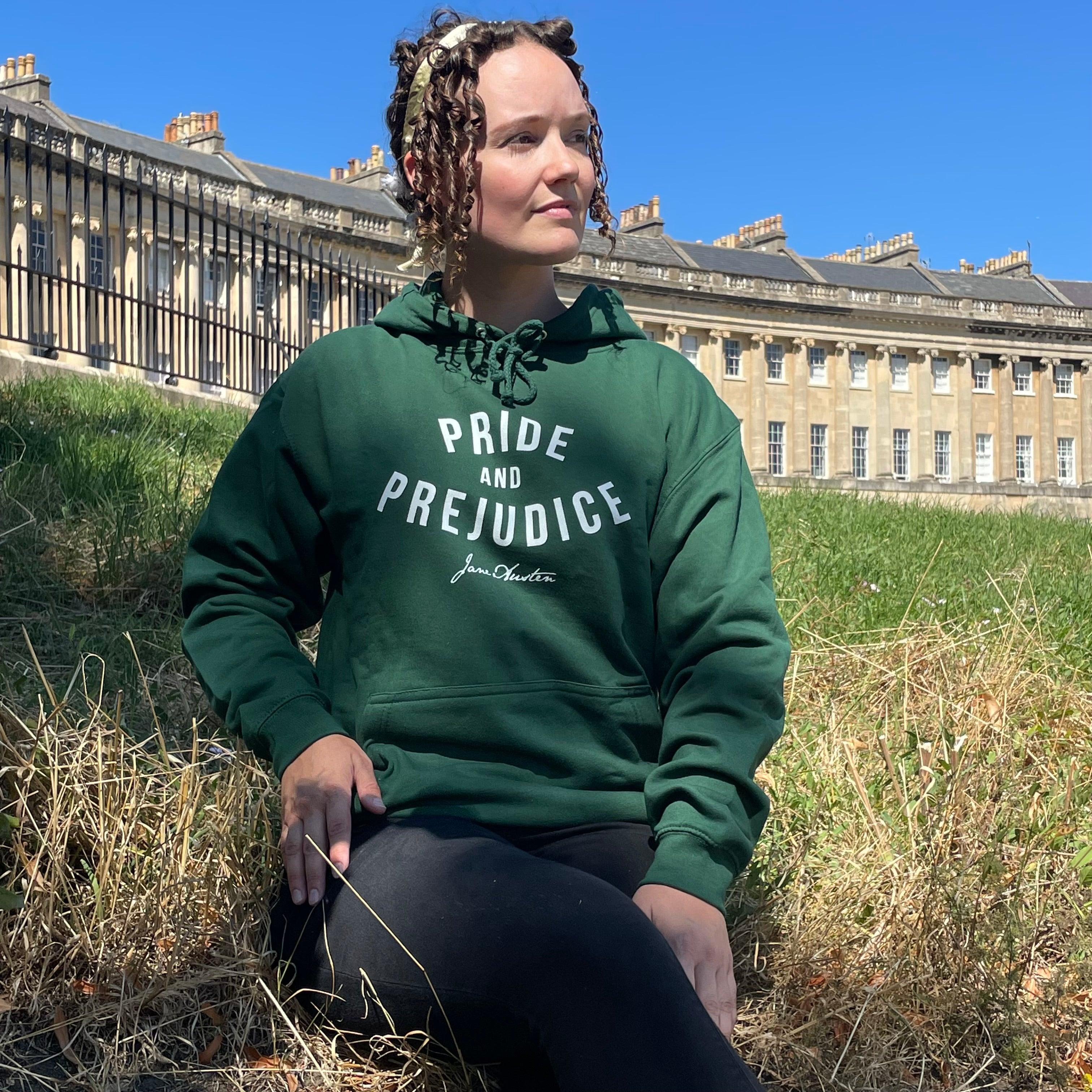 Jane Austen Hoodie - Pride And Prejudice | Exclusive Collection - JaneAusten.co.uk