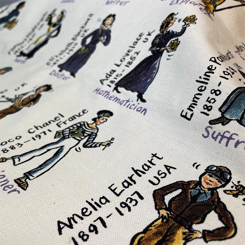 Jane Austen Tea Towel - Women Who Changed the World