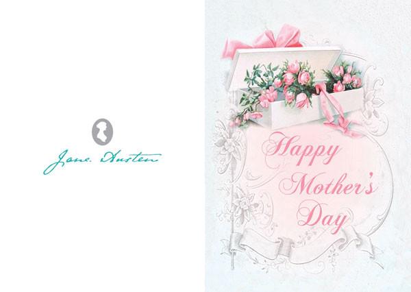 Mother's Day Card - Regency Flowers - JaneAusten.co.uk