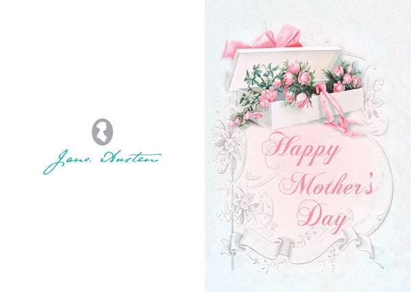 Mother's Day Card - Regency Flowers - JaneAusten.co.uk