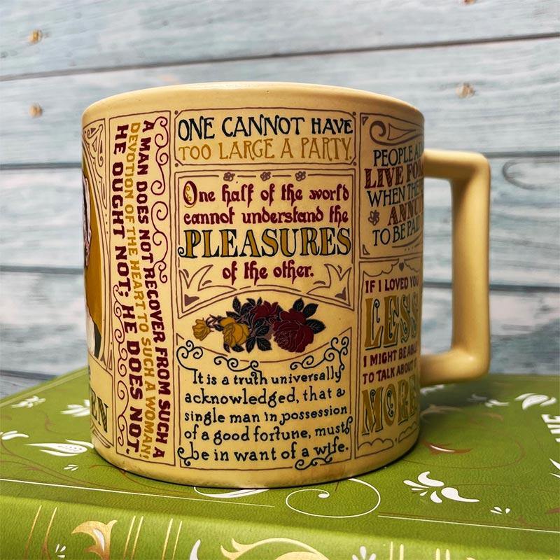 Jane Austen Literary Lines Mug